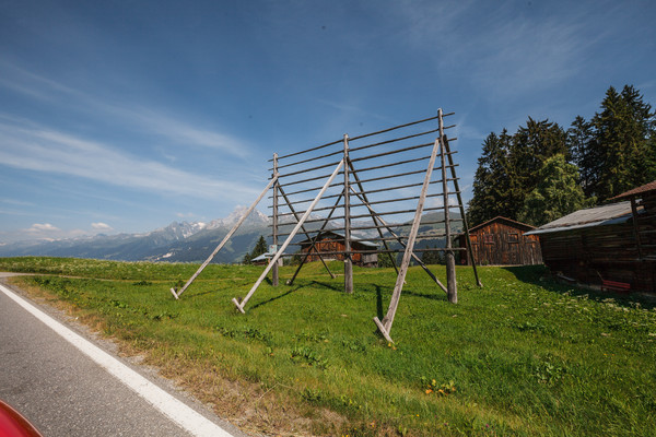 Affeier bei Obersaxen in der Surselva, Graubünden