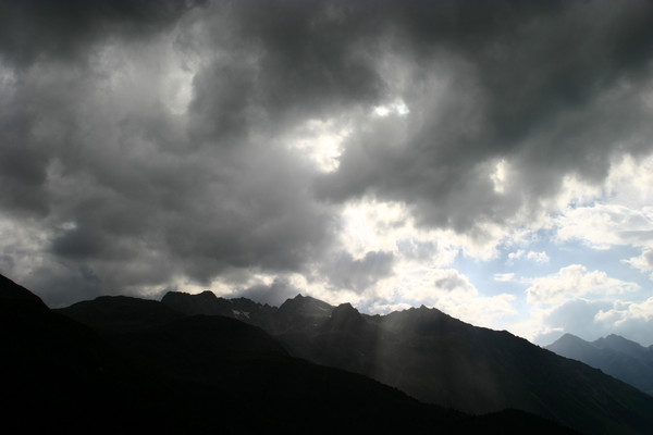 Preda, Albula Pass, Albulatal, Mittelbünden, Graubünden, Schweiz
