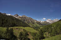 Albulapass, Albulatal, Graubünden, Schweiz
