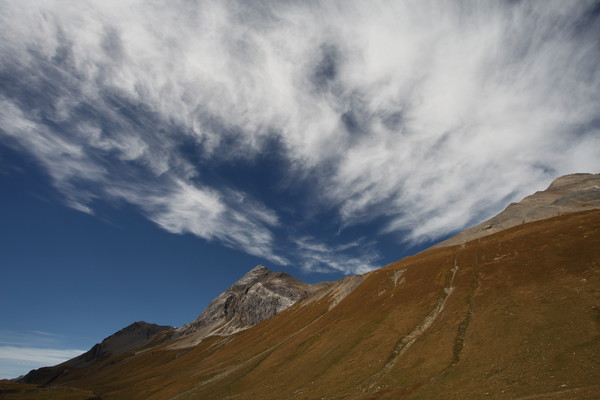 Albula Pass, Albulatal, Mittelbünden, Graubünden, Schweiz