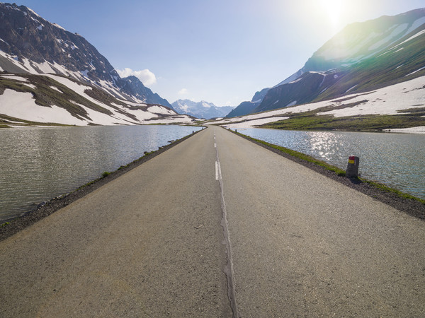 Albulasee, Albulapass, Albulatal, Graubünden, Schweiz