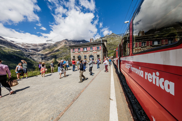 Alp Grüm, Berninapass, Valposchiavo, Graubünden, Schweiz, Switzerland