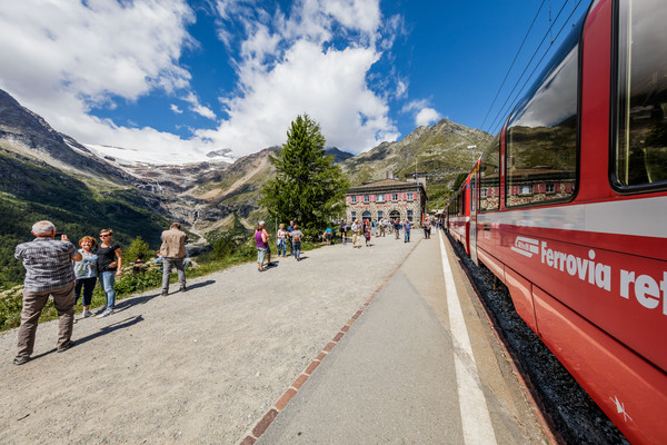 Alp Grüm, Berninapass, Valposchiavo, Graubünden, Schweiz, Switzerland