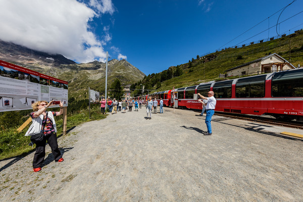 Alp Grüm, Berninapass, Valposchiavo, Graubünden, Schweiz, Switzerland