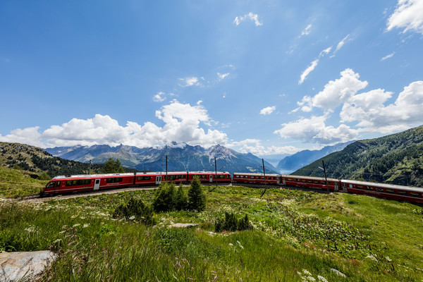 Alp Grüm, Berninapass, Valposchiavo, Graubünden, Schweiz, Switzerland