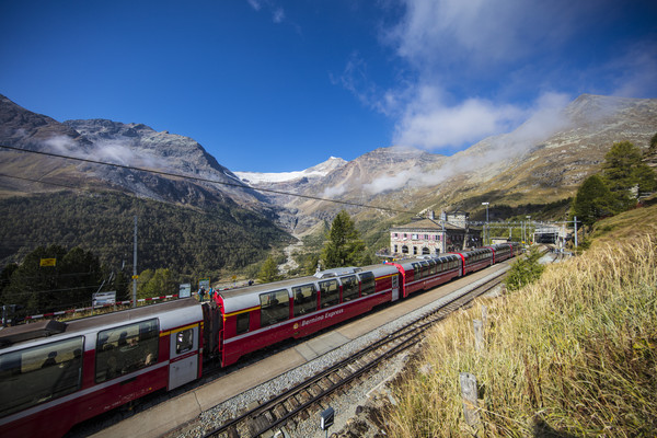 Alp Grüm, Berninapass, Valposchiavo, Graubünden, Schweiz, Switzerland