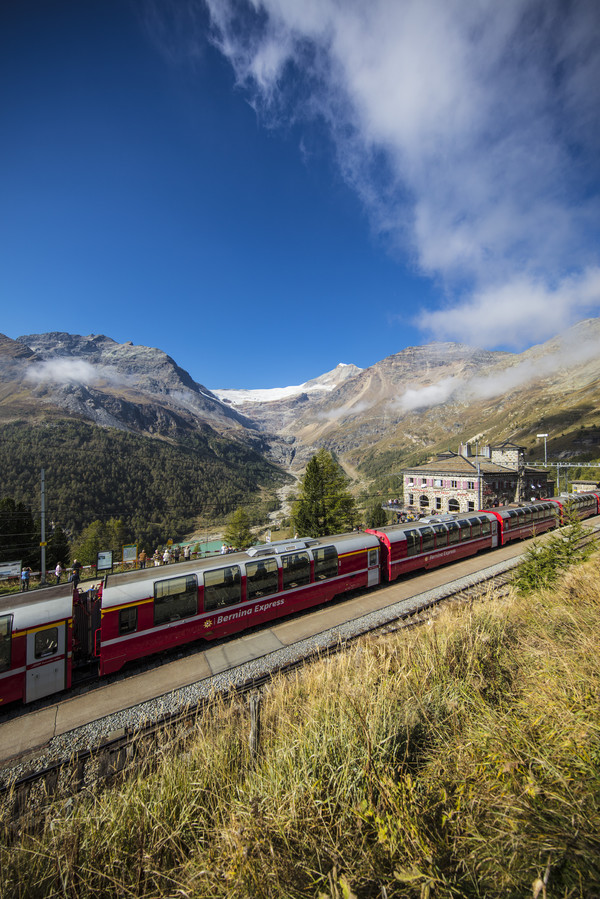 Alp Grüm, Berninapass, Valposchiavo, Graubünden, Schweiz, Switzerland