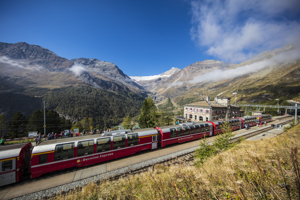 Alp Grüm, Berninapass, Valposchiavo, Graubünden, Schweiz, Switzerland