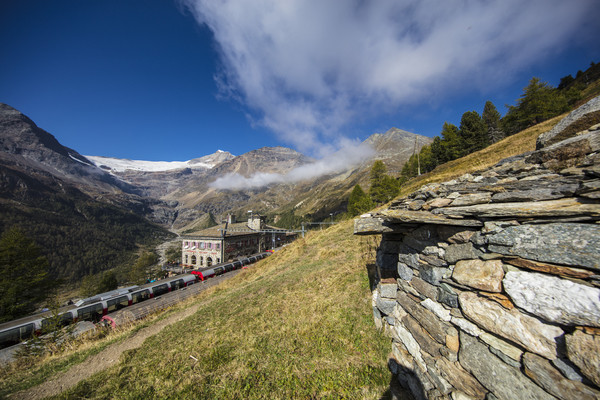 Alp Grüm, Berninapass, Valposchiavo, Graubünden, Schweiz, Switzerland