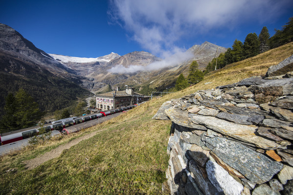 Alp Grüm, Berninapass, Valposchiavo, Graubünden, Schweiz, Switzerland