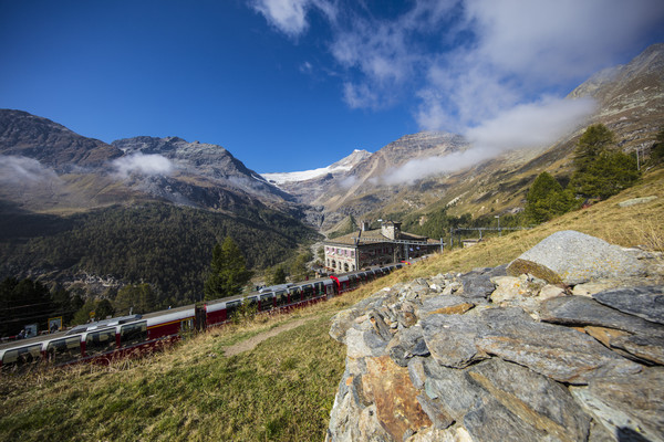 Alp Grüm, Berninapass, Valposchiavo, Graubünden, Schweiz, Switzerland