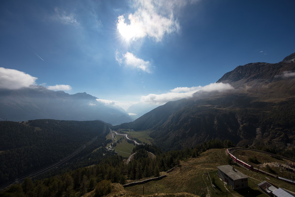 Alp Grüm, Berninapass, Valposchiavo, Graubünden, Schweiz, Switzerland