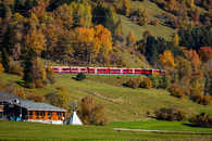 Alvaneu, Albulatal, Graubünden, Schweiz