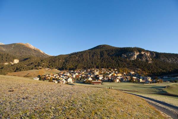 Morgenstimmung in Alvaneu Dorf