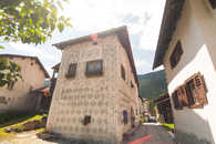 Foto: Haus Padrun, Andeer, Schams, Graubünden, Schweiz