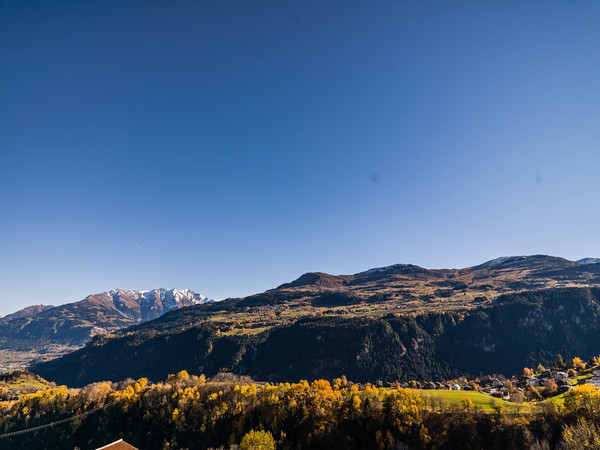 Herbststimmung bei Andiast im Bündner Oberland
