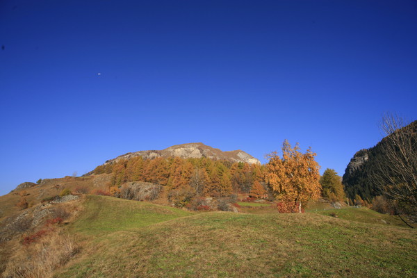 Herbst im Val Tasna bei Ardez, Unterengadin