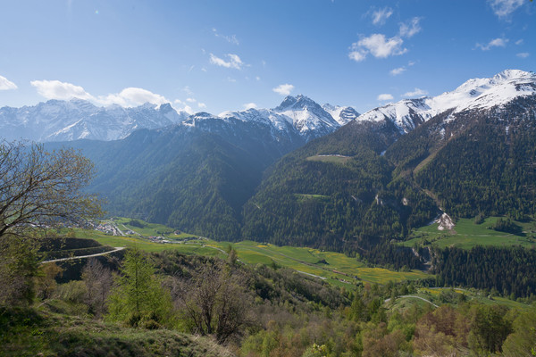 Ardez, Unterengadin, Graubünden, Schweiz