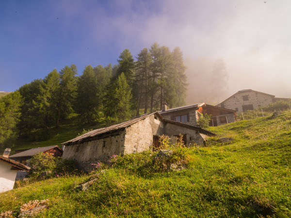 Über dem Nebelmeer, Munt bei Ardez im Unterengadin