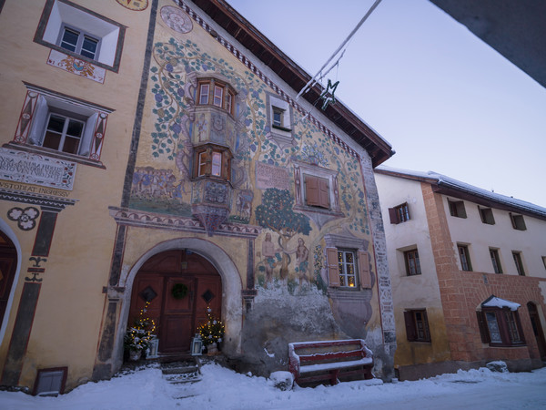 Ardez, Unterengadin, Graubünden, Schweiz