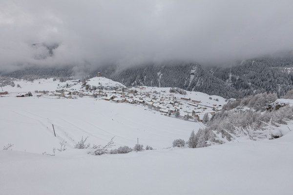 Ardez, Unterengadin, Graubünden, Schweiz