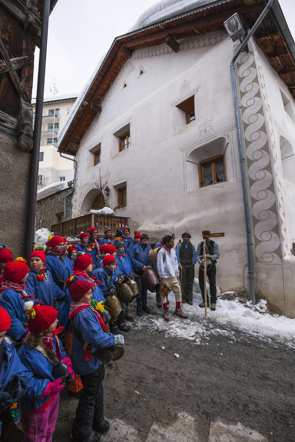 Ardez, Unterengadin, Graubünden, Schweiz