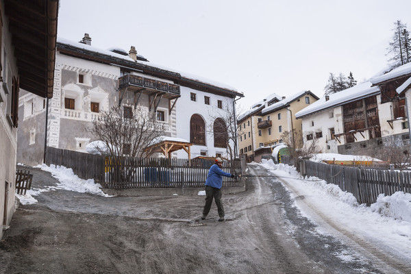 Ardez, Unterengadin, Graubünden, Schweiz