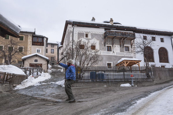 Ardez, Unterengadin, Graubünden, Schweiz