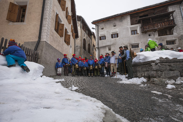 Ardez, Unterengadin, Graubünden, Schweiz