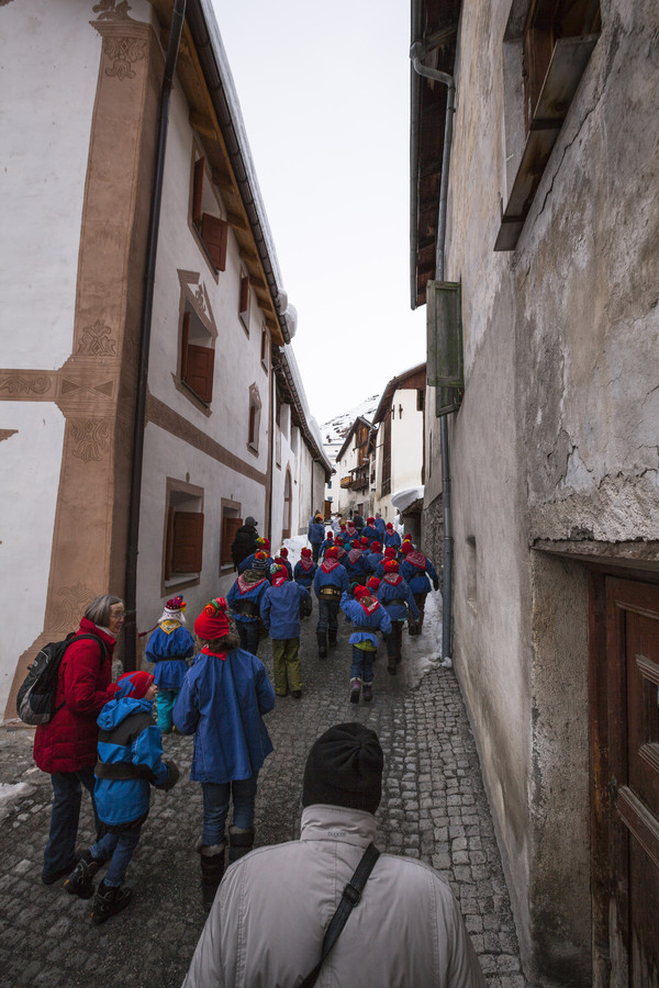 Ardez, Unterengadin, Graubünden, Schweiz