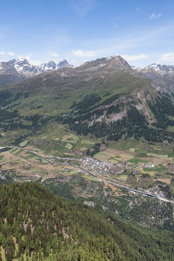 Ardez, Unterengadin, Graubünden, Schweiz