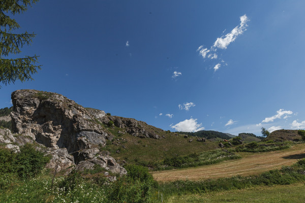 Ardez, Unterengadin, Graubünden, Schweiz