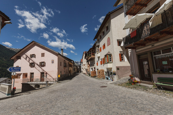 Ardez, Unterengadin, Graubünden, Schweiz