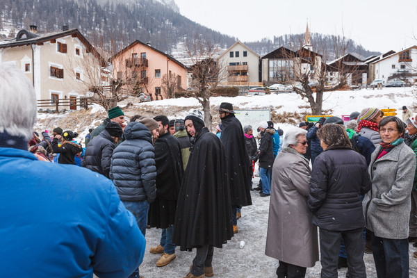 Ardez, Unterengadin, Graubünden, Schweiz