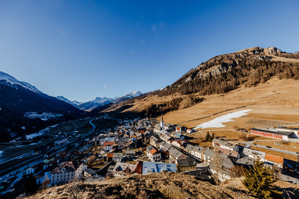 Ardez, Unterengadin, Graubünden, Schweiz