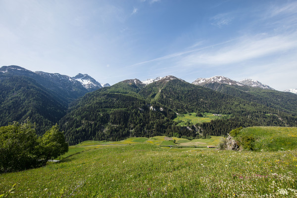 Ardez, Unterengadin, Graubünden, Schweiz, Sur En