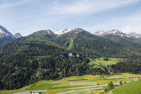 Ardez, Unterengadin, Graubünden, Schweiz