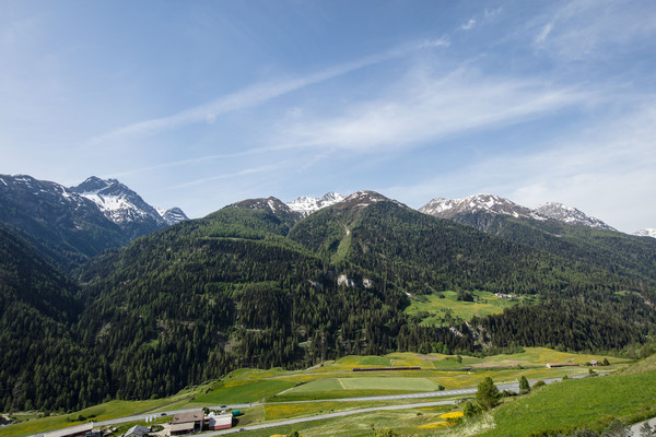 Ardez, Unterengadin, Graubünden, Schweiz