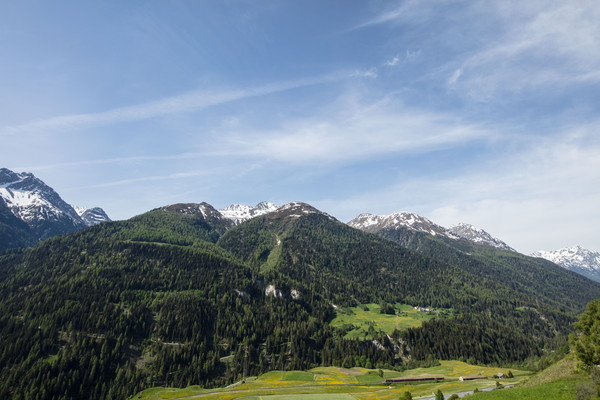 Ardez, Unterengadin, Graubünden, Schweiz