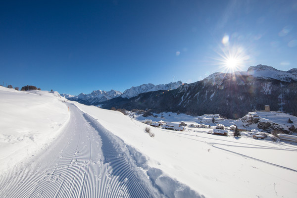 Ardez, Unterengadin, Graubünden, Schweiz