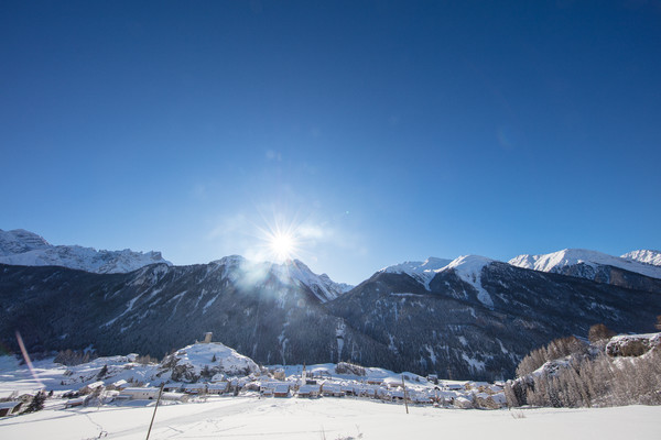 Ardez, Unterengadin, Graubünden, Schweiz