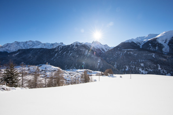 Ardez, Unterengadin, Graubünden, Schweiz