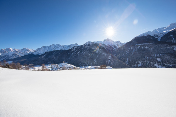 Ardez, Unterengadin, Graubünden, Schweiz