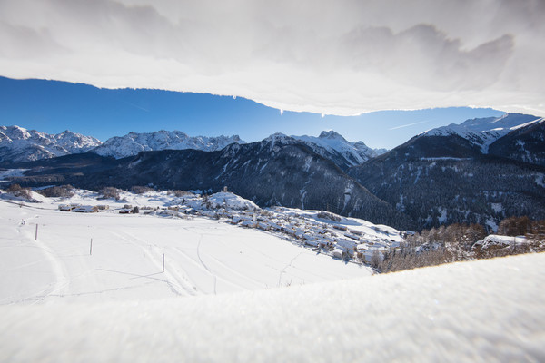 Ardez, Unterengadin, Graubünden, Schweiz