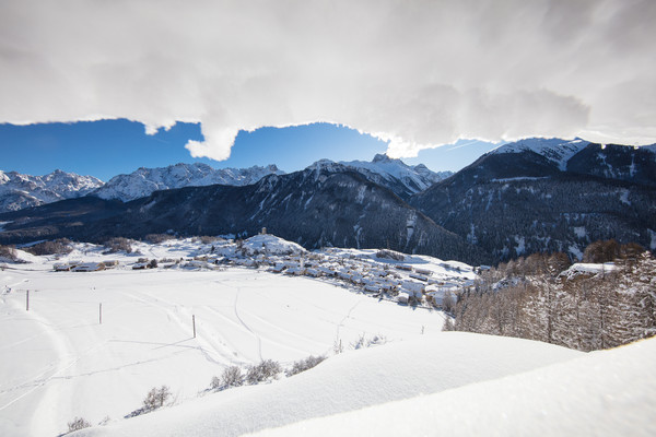 Ardez, Unterengadin, Graubünden, Schweiz