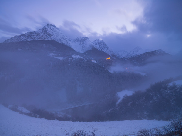 Ardez, Unterengadin, Graubünden, Schweiz