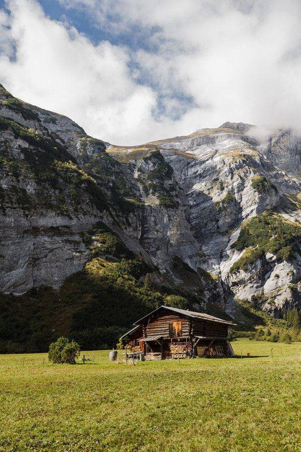 Bargis in der Surselva, Graubünden, Schweiz