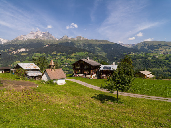 Bellaua bei St.Martin in der Gemeinde Obersaxen im Bündner Oberland