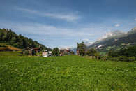 Foto: Bellaua, Obersaxen, Surselva, Graubünden, Schweiz