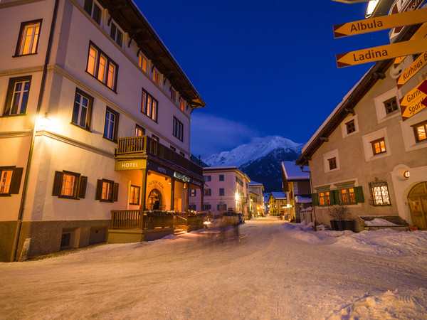 Winter in Bergün im Albulatal